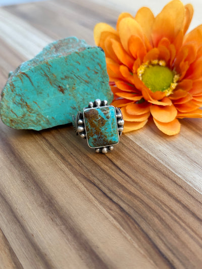 Turquoise Square Ring