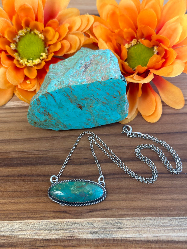 Turquoise Oval Necklace