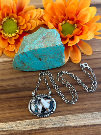 White Turquoise Necklace