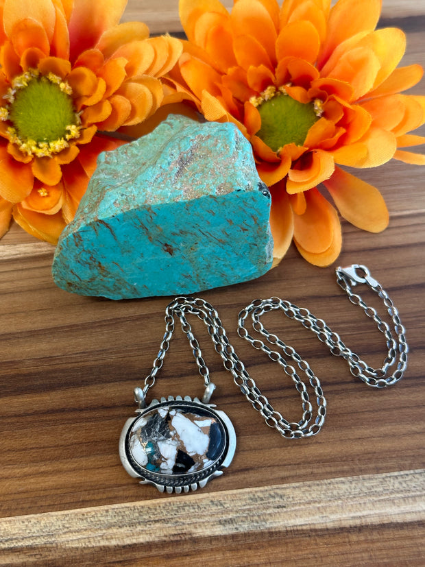 White Turquoise Necklace