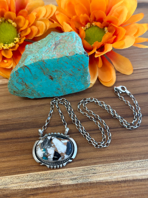 White Turquoise Necklace
