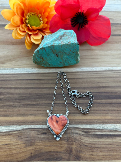 Spiny Heart Necklace