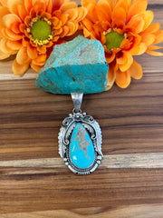 Kingman Turquoise Pendant