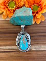 Kingman Turquoise Pendant