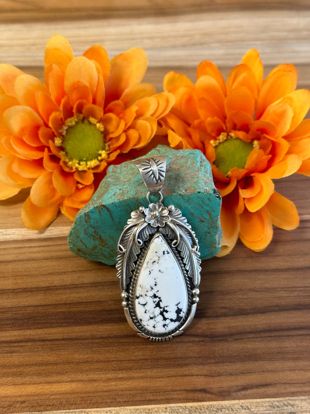 White Buffalo Pendant