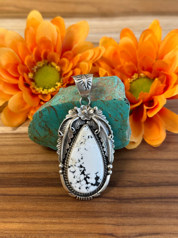 White Buffalo Pendant