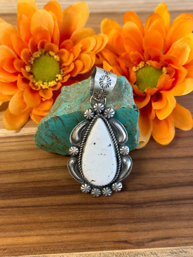 White Buffalo Pendant