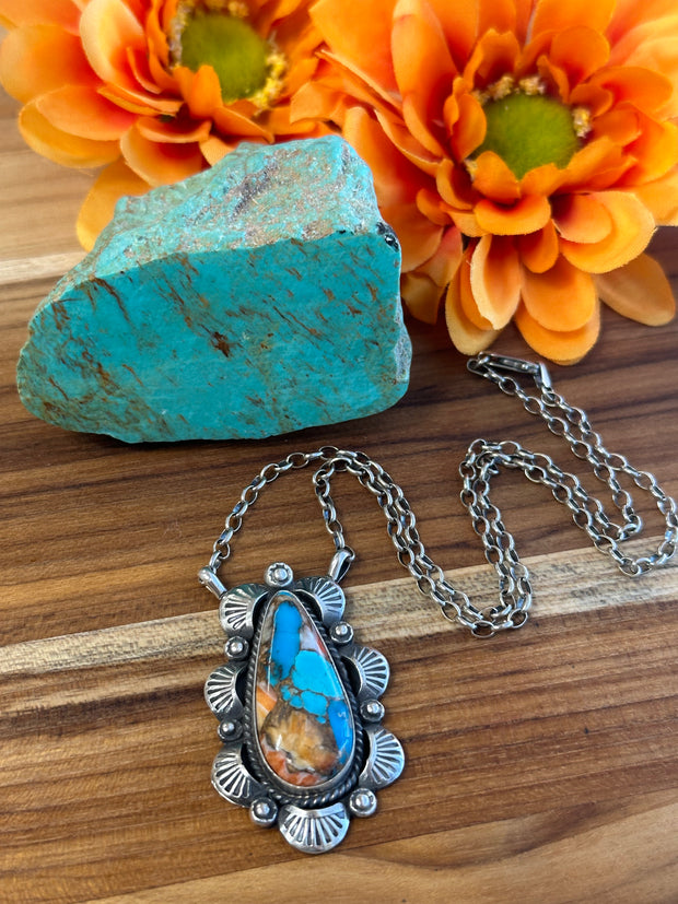 Spiny Kingman Necklace