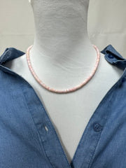 18" 5MM "Cotton Candy" Pearl Necklace