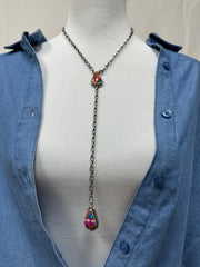 Dalia 2 Stone Necklace