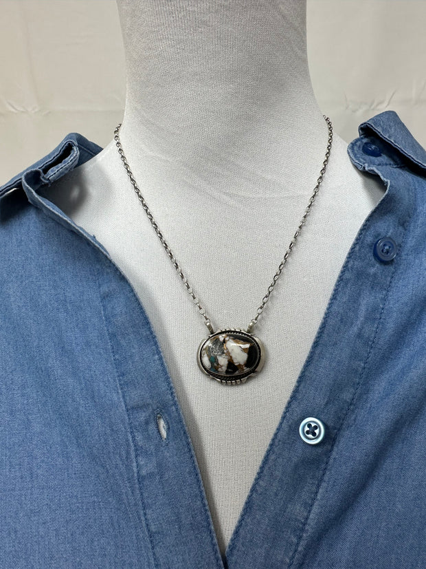 White Turquoise Necklace