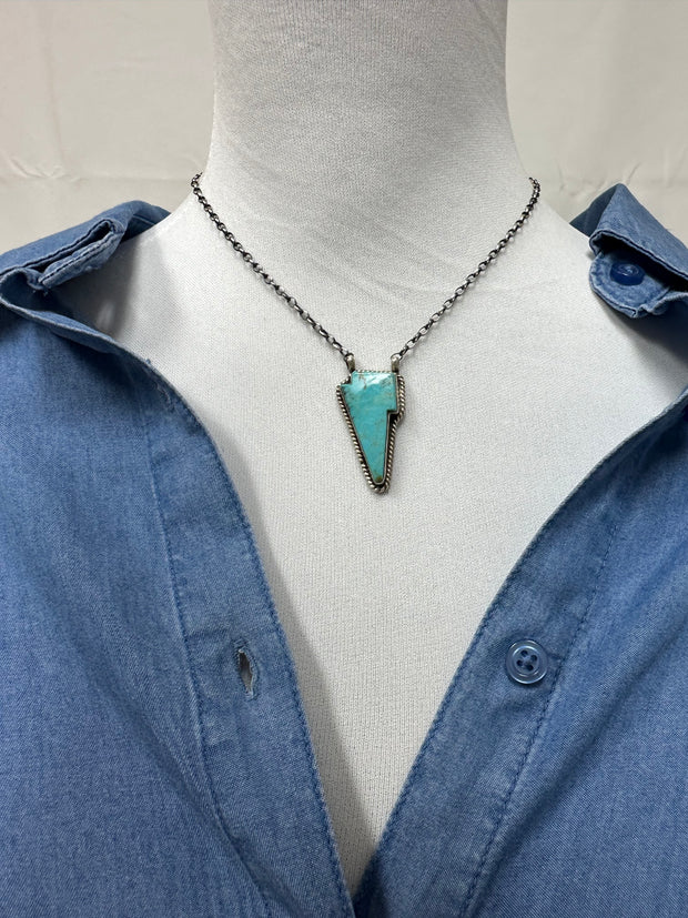 Kingman Lightning Necklace