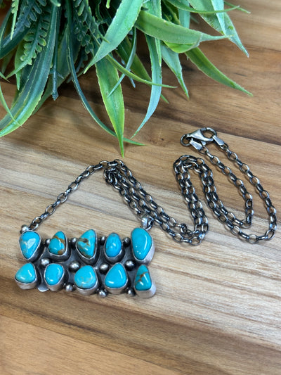 Kingman 10 Stone Necklace
