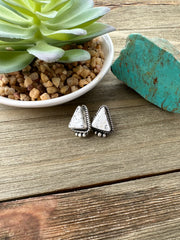 White Buffalo Earrings