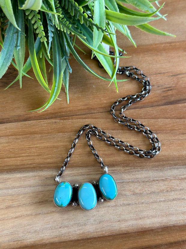 3 Stone Necklace