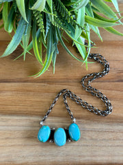 3 Stone Necklace