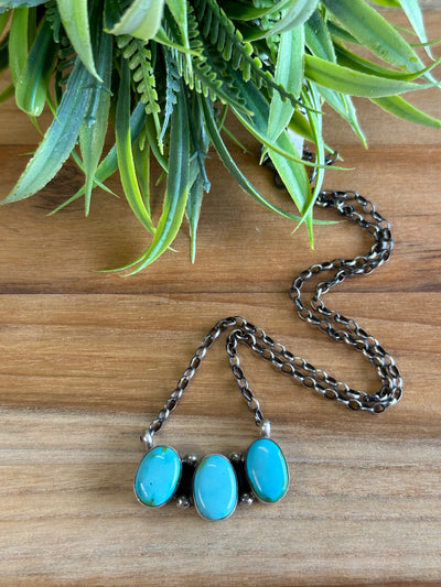 3 Stone Necklace