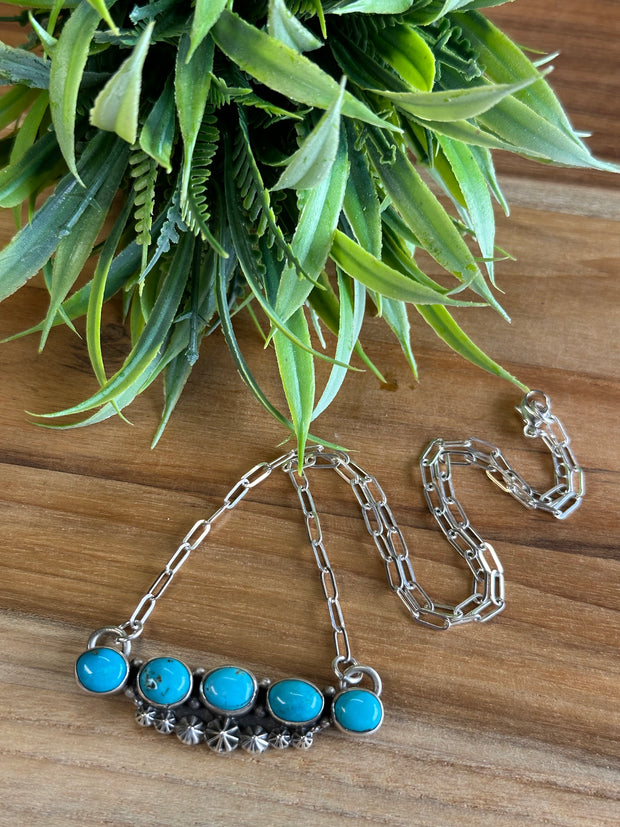 Kingman 5 Stone Necklace