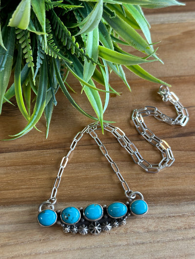 Kingman 5 Stone Necklace