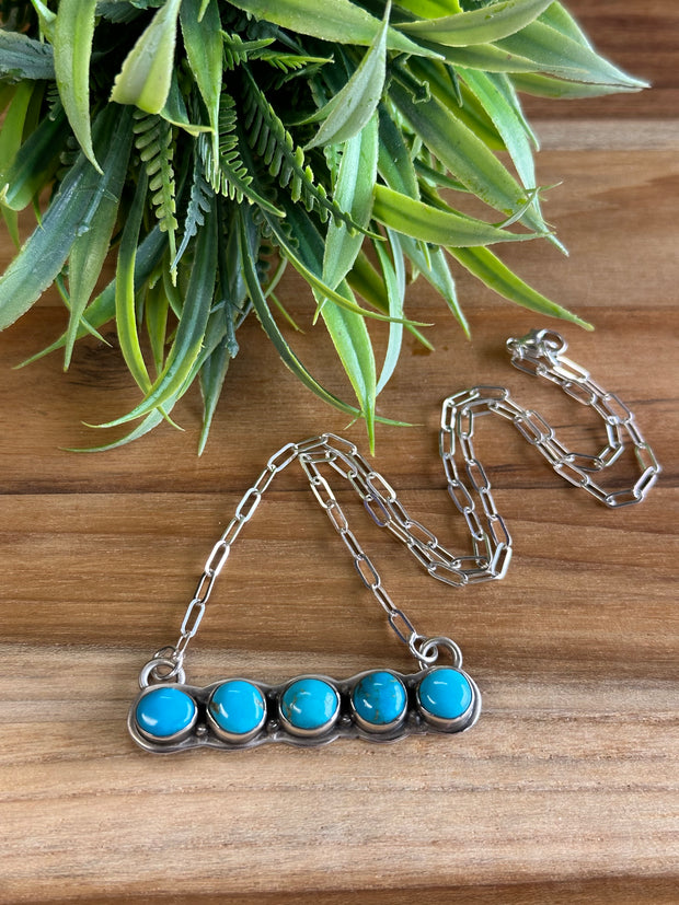 Kingman 5 Stone Necklace