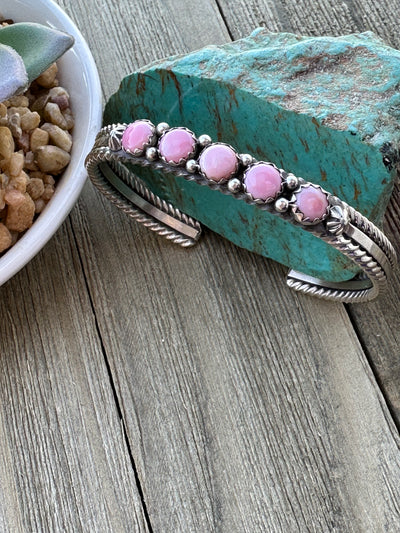 5 Stone "Cotton Candy" Cuff