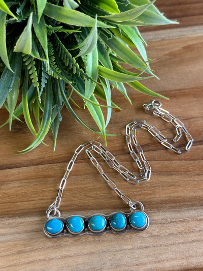 Kingman 5 Stone Necklace