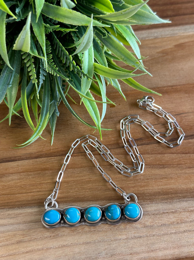 Kingman 5 Stone Necklace
