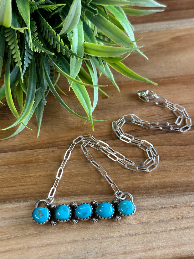 Kingman 5 Stone Necklace