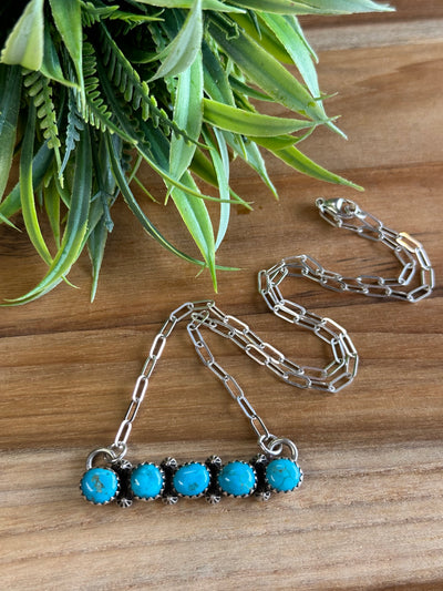 Kingman 5 Stone Necklace