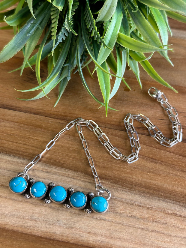 Kingman 5 Stone Necklace
