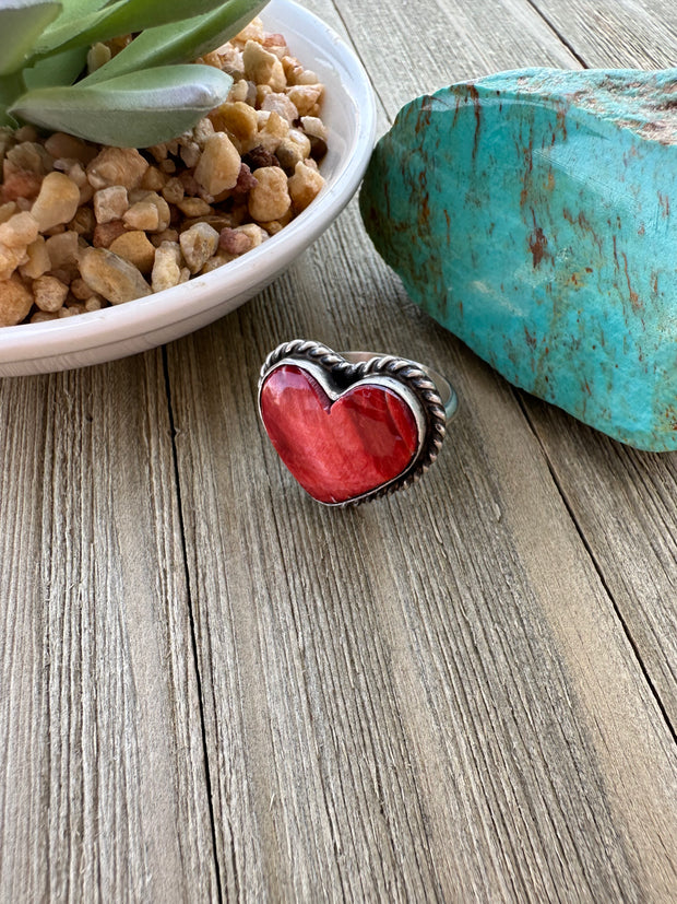 Spiny Heart Ring