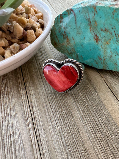 Spiny Heart Ring
