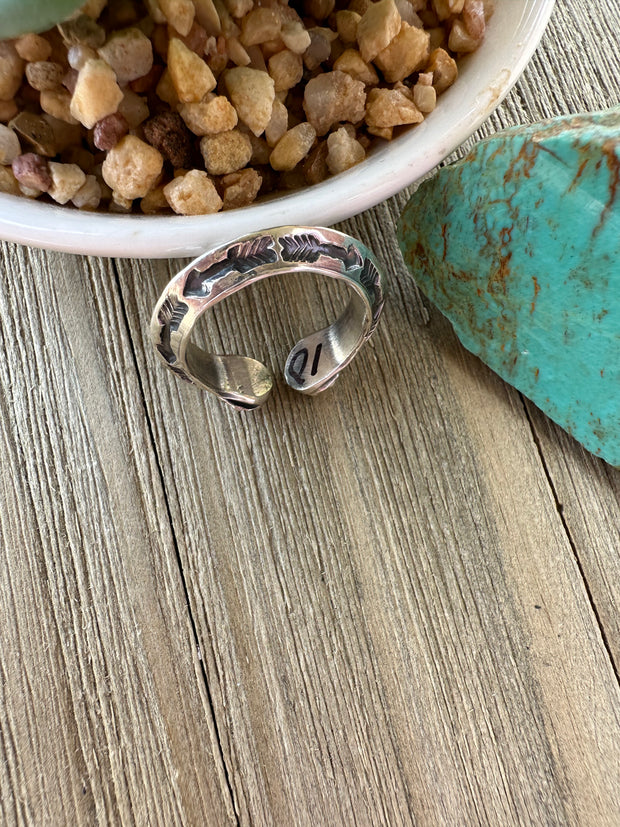 Saucer Star Ring
