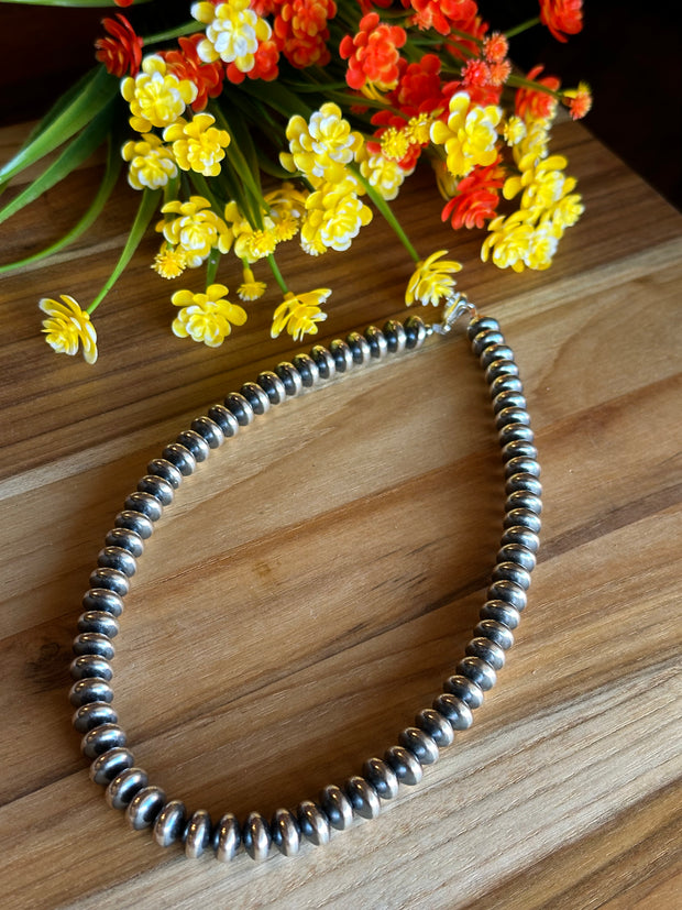 10MM Rondelle Sterling Pearls
