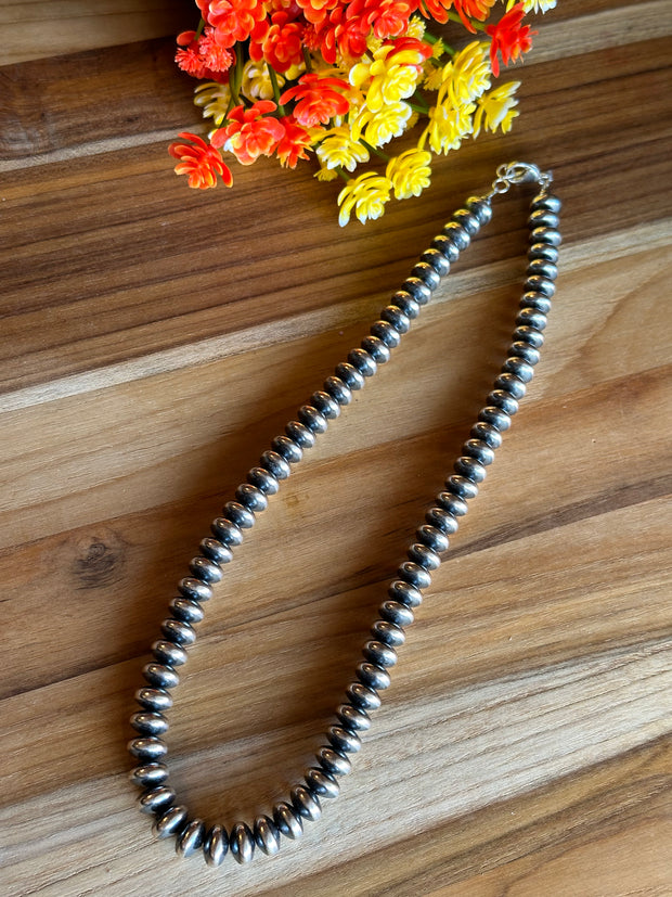 10MM Rondelle Sterling Pearls