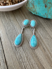 Kingman Two Stone Earrings