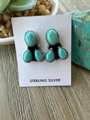 Kingman 3 Stone earrings