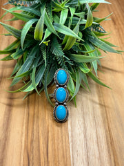 3 Stone Kingman Ring