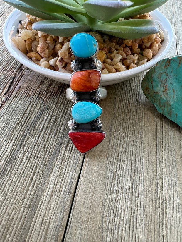 4 stone Multi ring