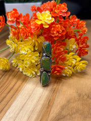 3 Stone Kingman Ring