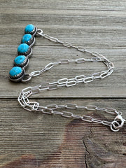Kingman 5 Stone Necklace