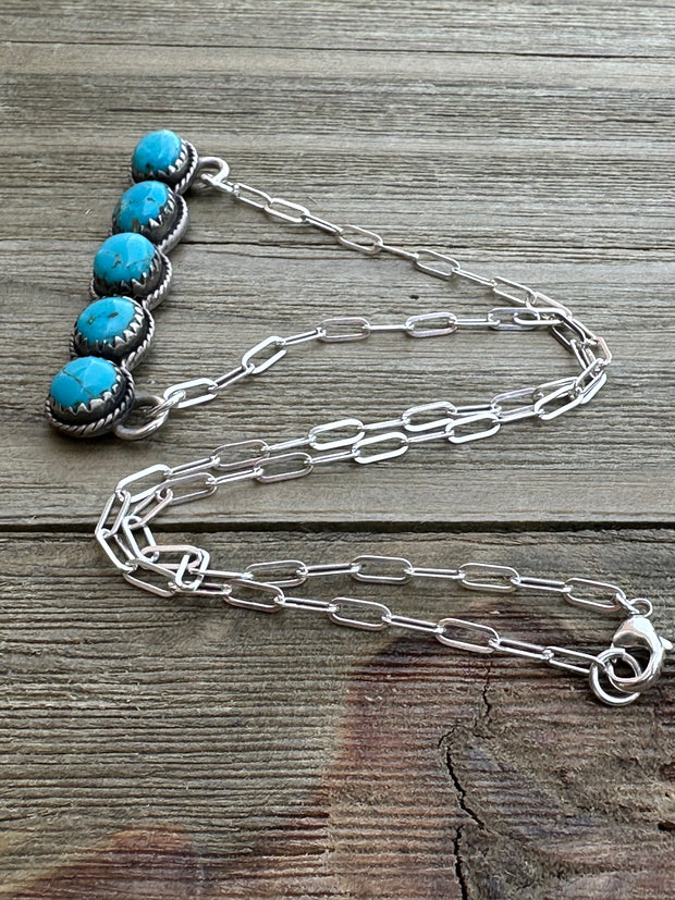 Kingman 5 Stone Necklace