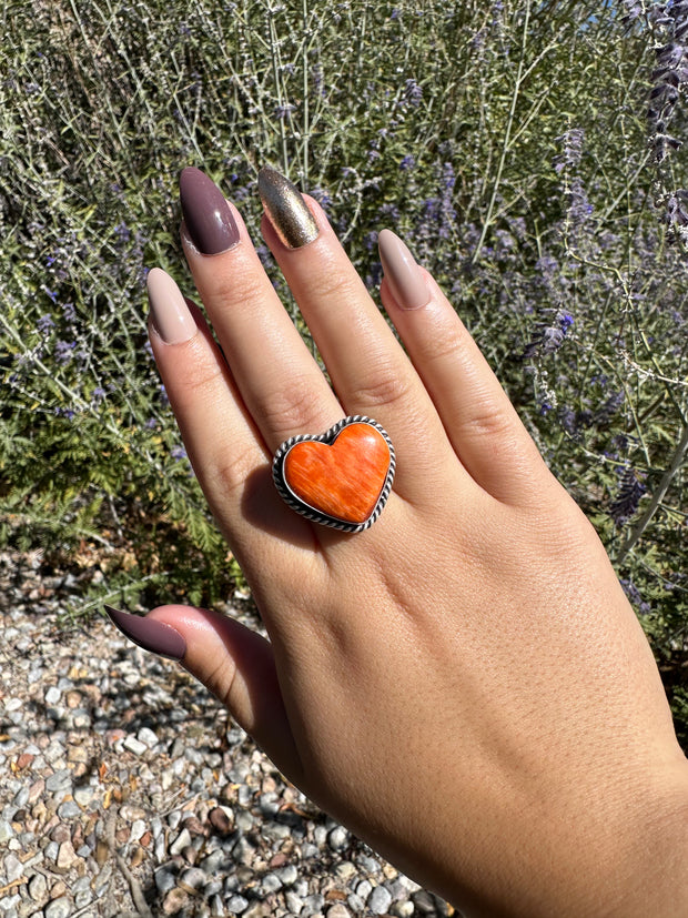 Spiny Heart Ring