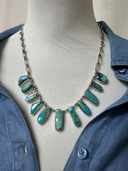 Frederico 9 Stone Necklace