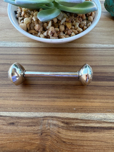 Silver Baby Rattle