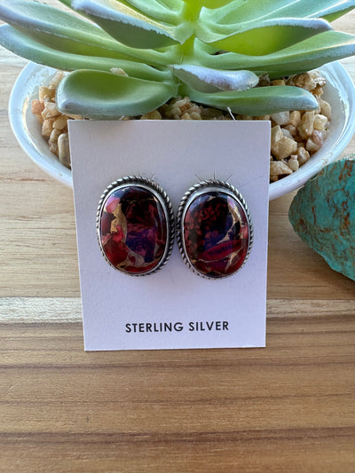 Dahlia Rose Earrings
