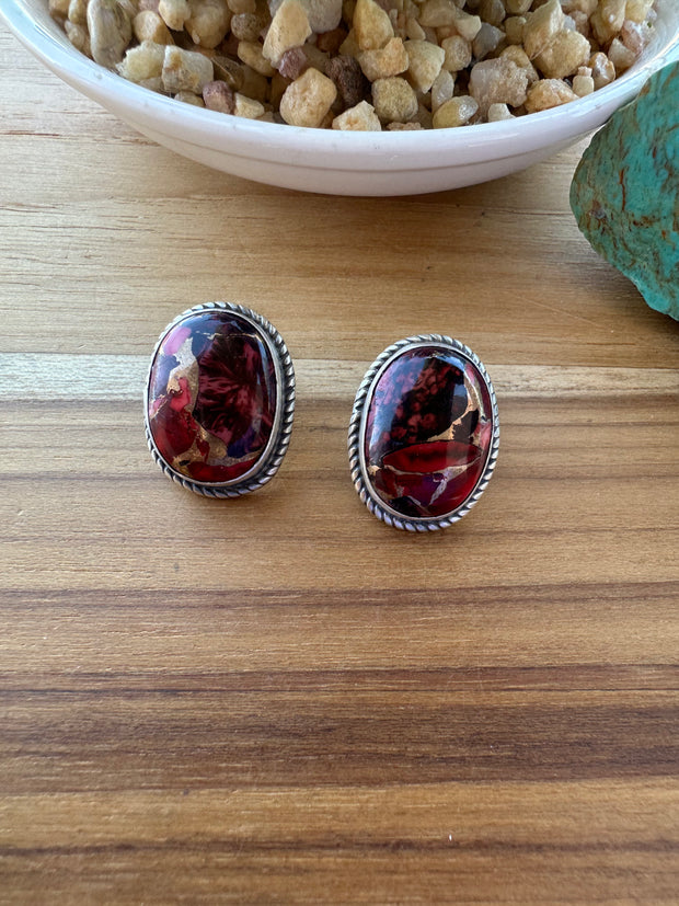 Dahlia Rose Earrings