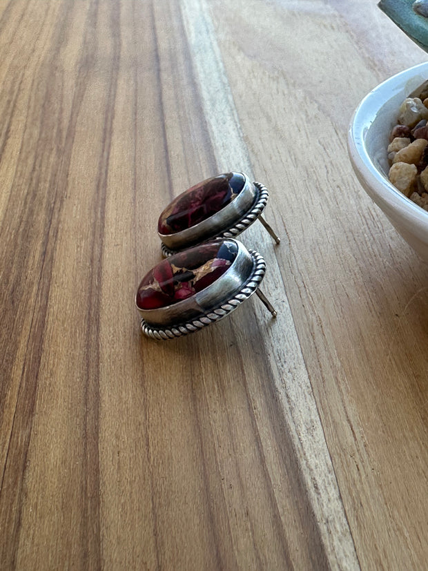 Dahlia Rose Earrings