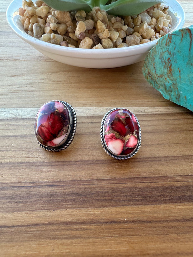 Dahlia Rose Earrings