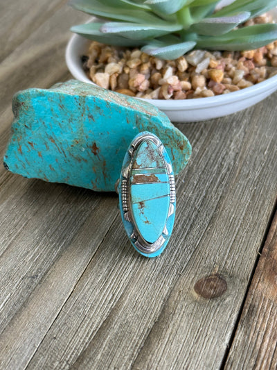 Turquoise Oval Ring